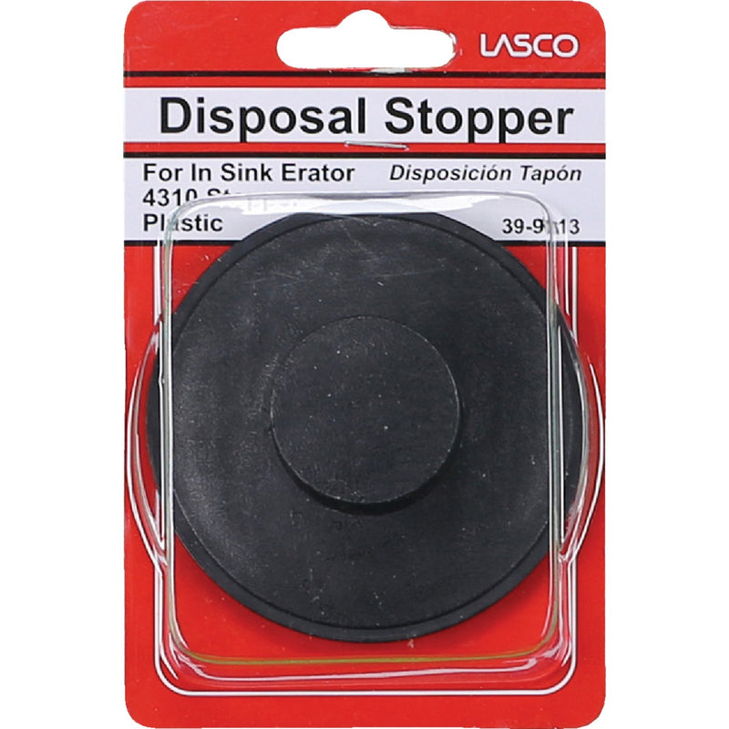 Lasco 3.50 In. Dia. Black Plastic Disposer Stopper