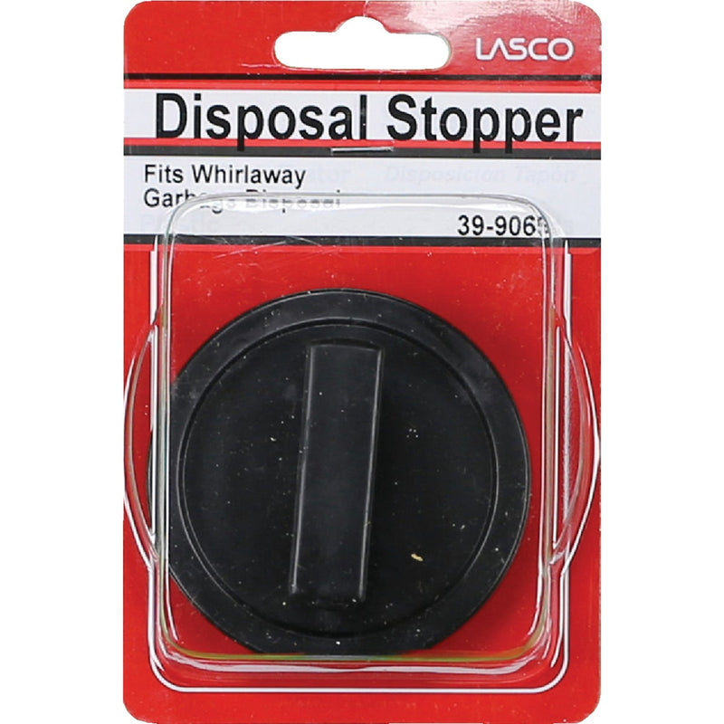 Lasco 3 In. Dia. Black Plastic Disposer Stopper