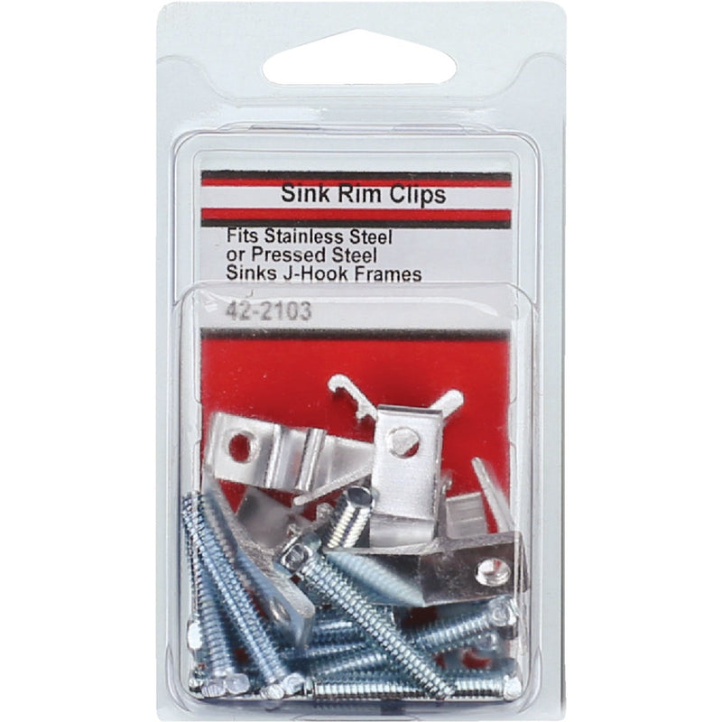 Lasco J-Hook Style Sink Clip (10 Sets)