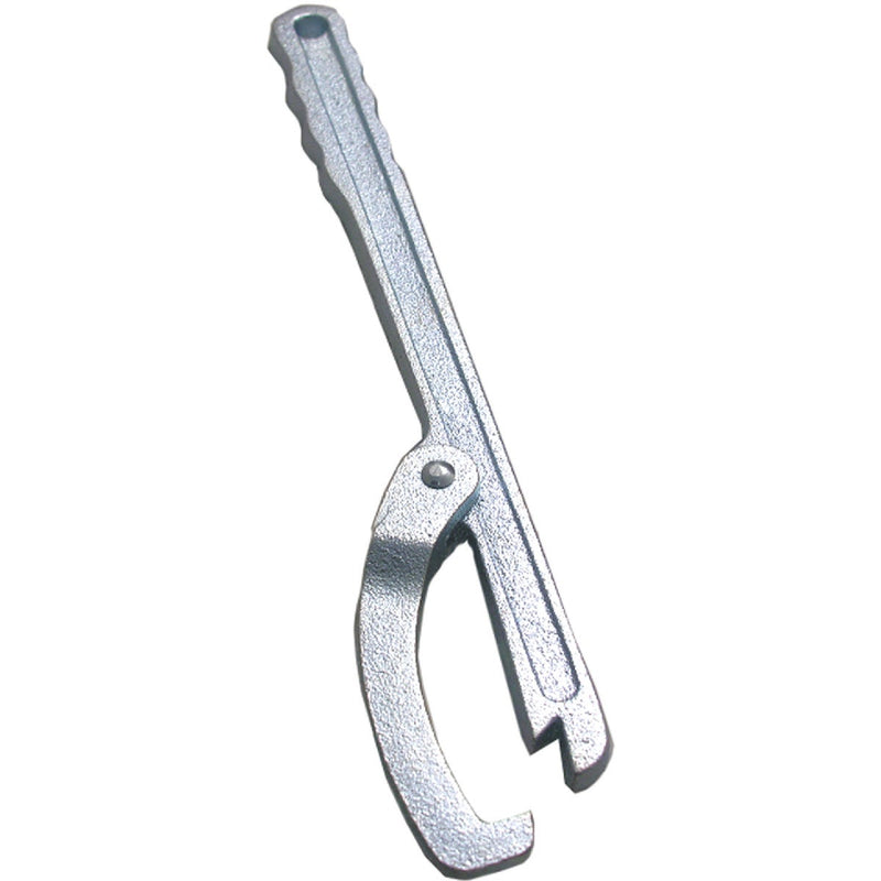 Lasco 12.25 In. Die Cast Bright Plated Plumber's Wrench