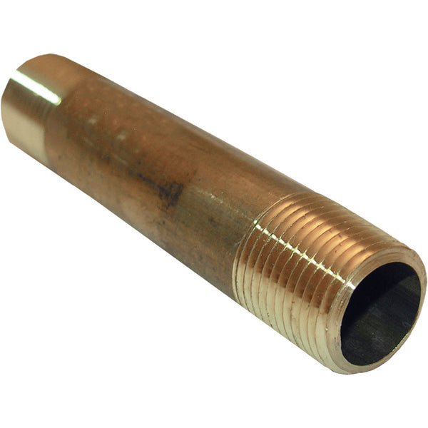 Lasco 3/8 In. x 3 In. Brass Nipple