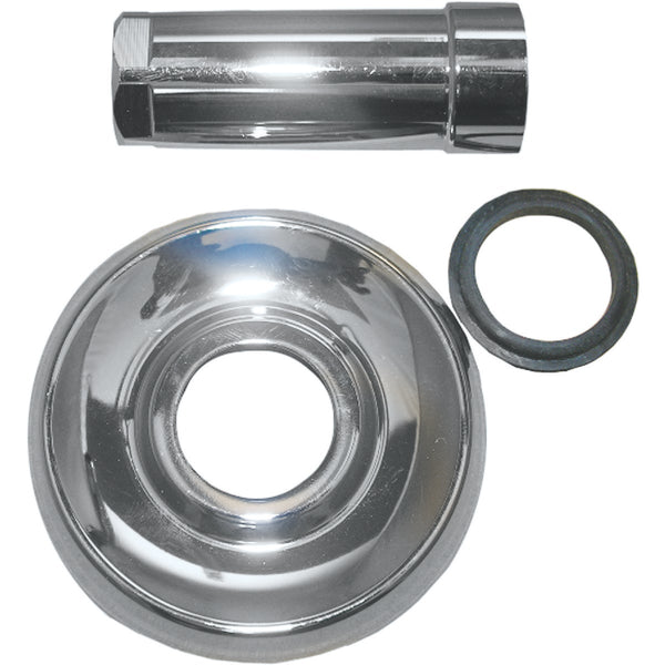 Lasco 3-1/8 In. OD Chrome Tub & Shower Flange For Delta Delex