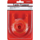 Lasco 3 In. Red Rubber Fin Back Toilet Flapper with Chain