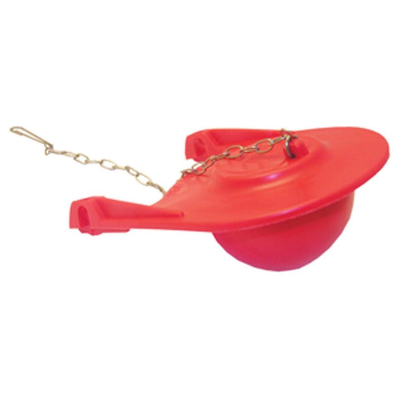 Lasco Kohler Class 5, 3 In. Red Rubber Toilet Flapper with Chain