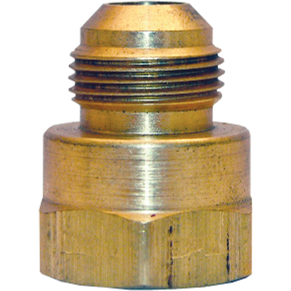 Lasco 15/16 In. M x 3/4 In. FPT Brass Flare Adapter