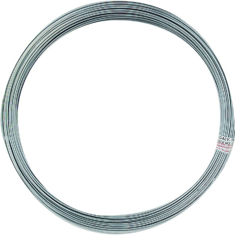 Hillman Anchor Wire 100 Ft. 14 Ga. Galvanized Steel Solid General Purpose Wire, Display Refill