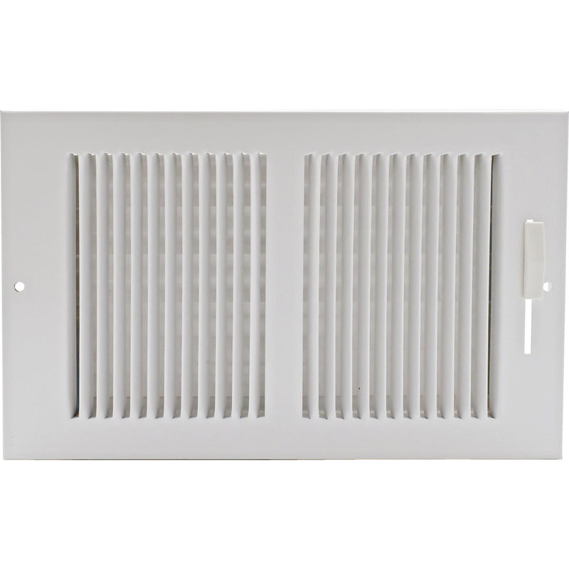 Selkirk 10 In. x 6 In. White Wall Register