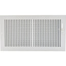 Selkirk 12 In. x 6 In. White Wall Register