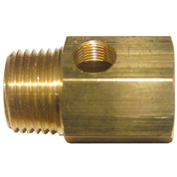 Lasco 3/4 In. FPT x 3/4 In. MPT x 1/8 In. FPT Brass Icemaker Adapter