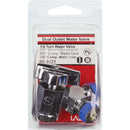 Lasco 1/2 In. IP x 3/8 In. Compression x 3/8 In. Compression Quarter Turn Angle Valve