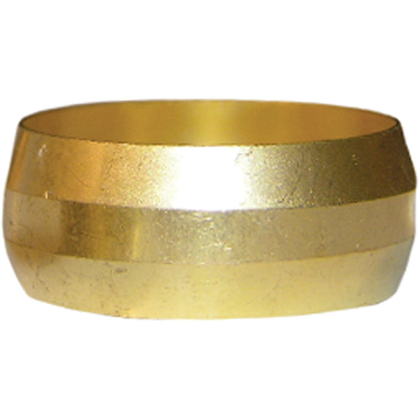 Lasco 7/8 In. Brass Compression Sleeve (2-Pack)