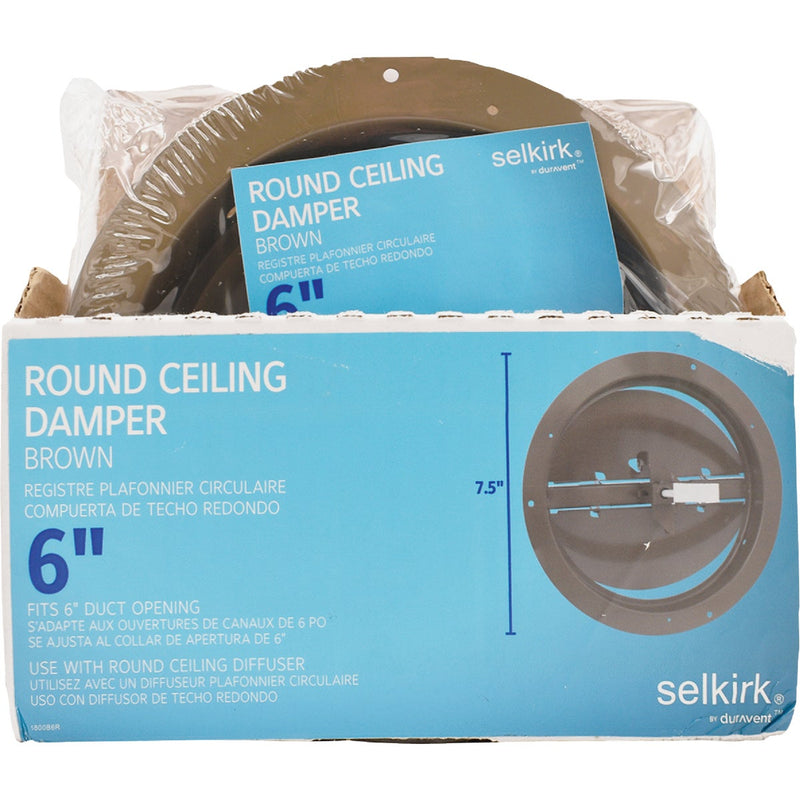 Selkirk 6 In. Round Ceiling Damper