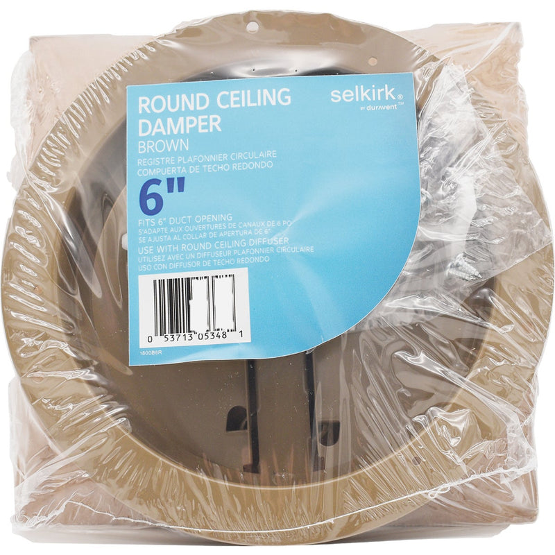 Selkirk 6 In. Round Ceiling Damper