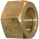 Lasco 5/16 In. Brass Compression Nut (2-Pack)