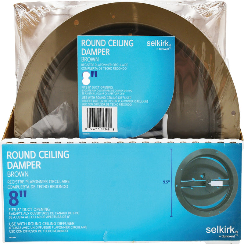 Selkirk 8 In. Round Ceiling Damper