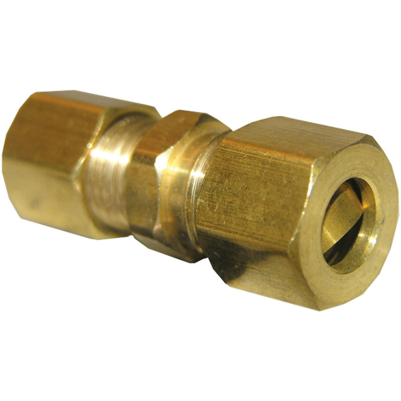 Lasco 1/8 In. x 1/8 In. Brass Compression Union