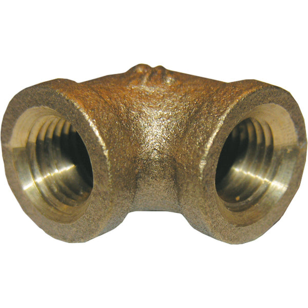 Lasco 1/4 In. FPT X 1/4 In. FPT 90 Deg. Brass Elbow (1/4 Bend)