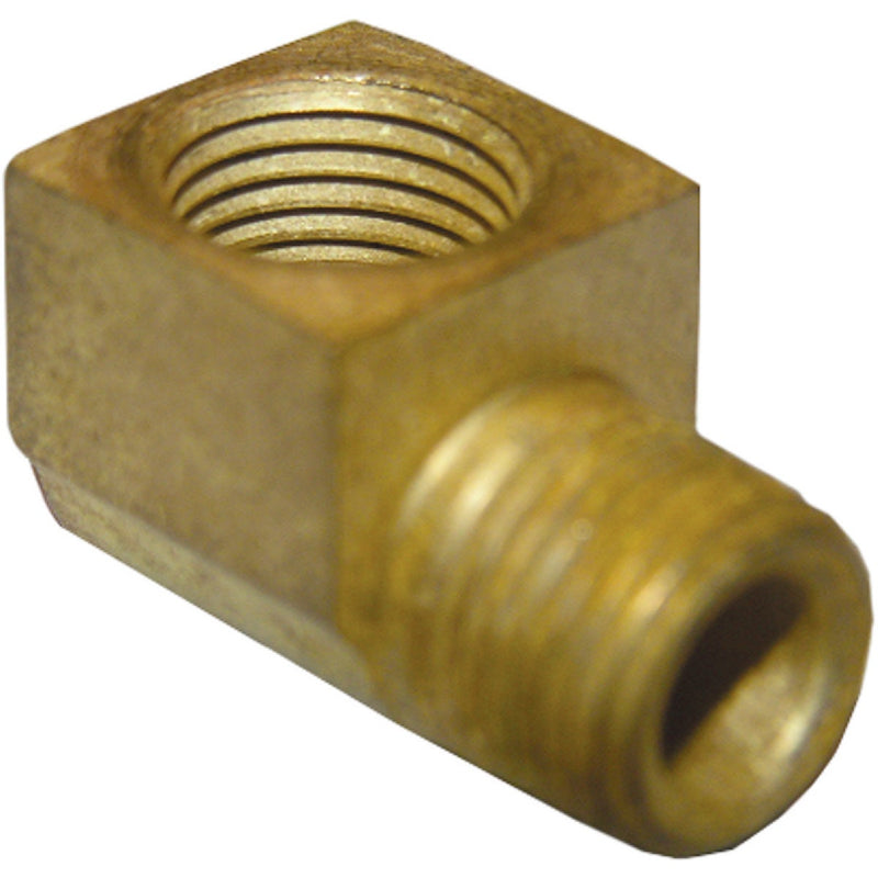 Lasco 1/8 In. FPT x 1/8 In. MPT 90 Deg. Street Brass Elbow (1/4 Bend)