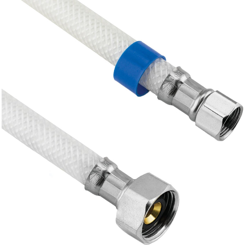 Lasco 3/8 In. C x 1/2 In. FIP x 16 In. L Braided Poly Vinyl Faucet Connector