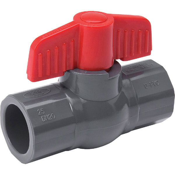 ProLine 1 In. Solvent x 1 In. Solvent PVC Ball Valve