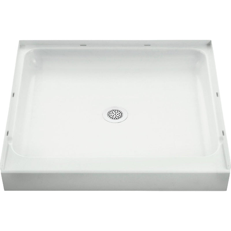 Sterling Ensemble 36 In. W x 34 In. D Center Drain Shower Pan in White