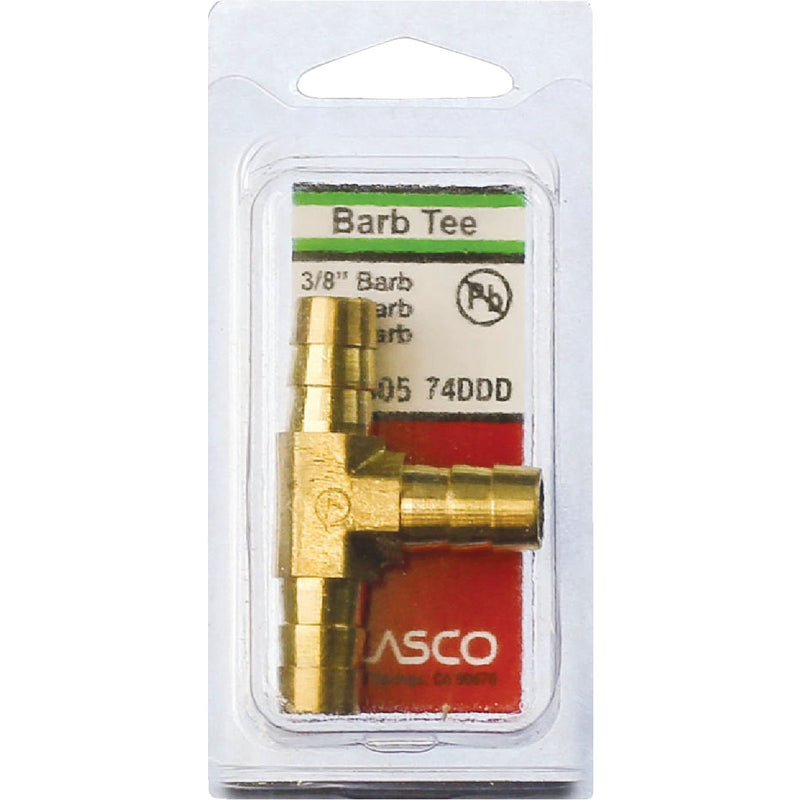 Lasco 3/8 In. Brass Hose Barb Insert Tee