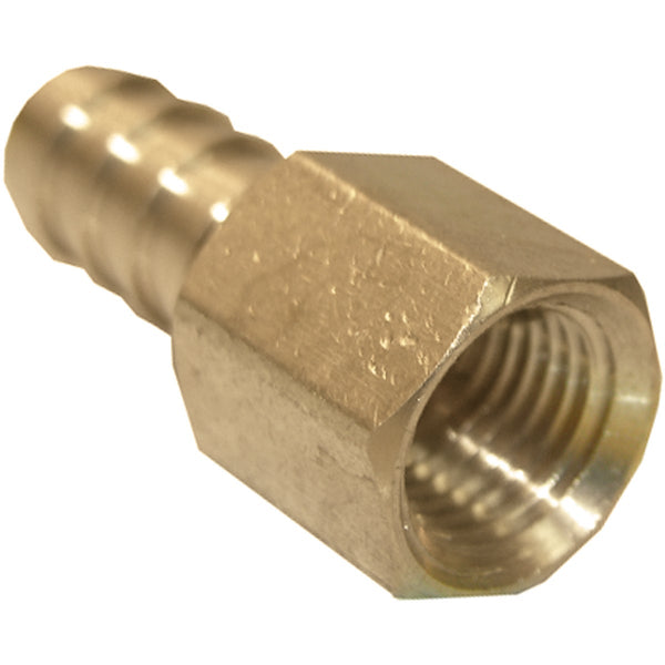 Lasco 1/4 In. FPT x 5/16 In. Brass Hose Barb Adapter