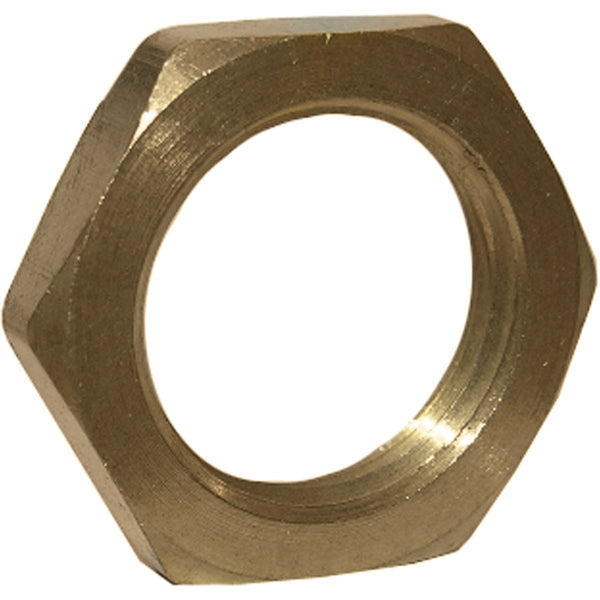 Lasco 3/8 In. FPT Brass Lock Nut