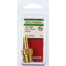 Lasco 1/4 In. MPT X 3/16 In. Brass Hose Barb Adapter