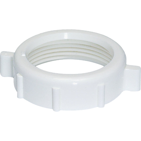 Eastman EZ-FLO 1-1/2 In. White Plastic Slip Joint Nut (10-Pack)