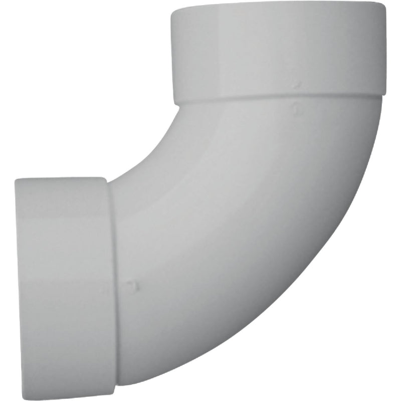 IPEX 6 In. SDR 35 90 Deg. PVC Sewer and Drain Sanitary Elbow (1/4 Bend)