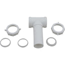 Do it Best 1-1/2 In. White Polypropylene Center Outlet Tee