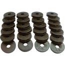 Lasco 11/16 In. Black 3/8L Flat Bibb Faucet Washer (25 Ct.)