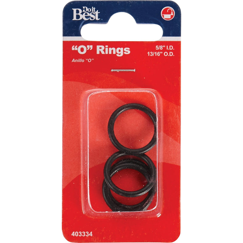 Do it Best 5/8 In. x 13/16 In. x 3/32 In. O-Ring (4 Ct.)