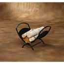 Home Impressions Hearthside Black Steel Fireplace Log Holder