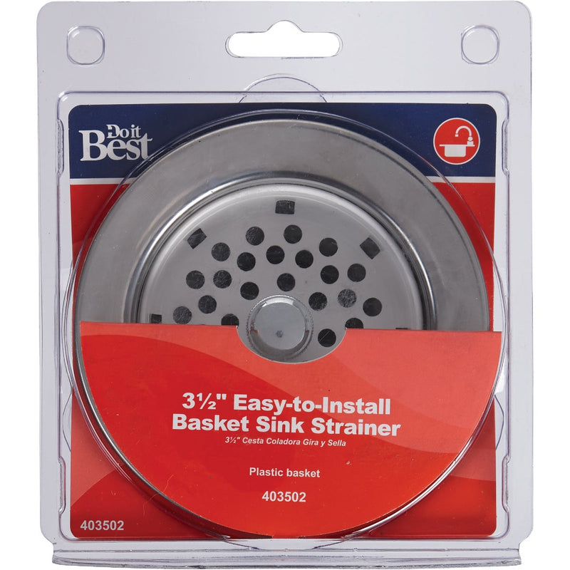 Do it 3-1/2 In. ABS & Stainless Steel Basket Strainer Assembly