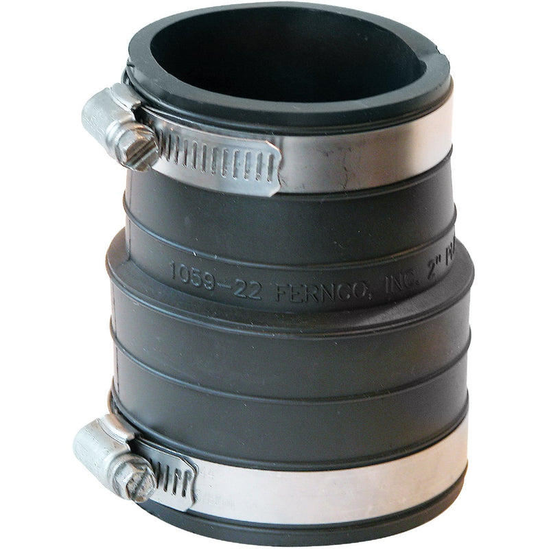 Fernco 2 In. Flexible PVC Coupling