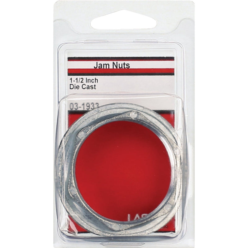 Lasco 1-1/2 In. Die-Cast Jam Nut