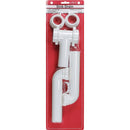 Lasco 1-1/2 In. x 16 In. Black Plastic Center Outlet Waste