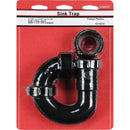 Lasco 1-1/2 In. or 1-1/4 In. x DWV Hub x FPT Black Plastic P-Trap