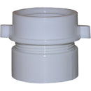 Lasco 1-1/2 In. x 1-1/2 In. White PVC Waste Adapter