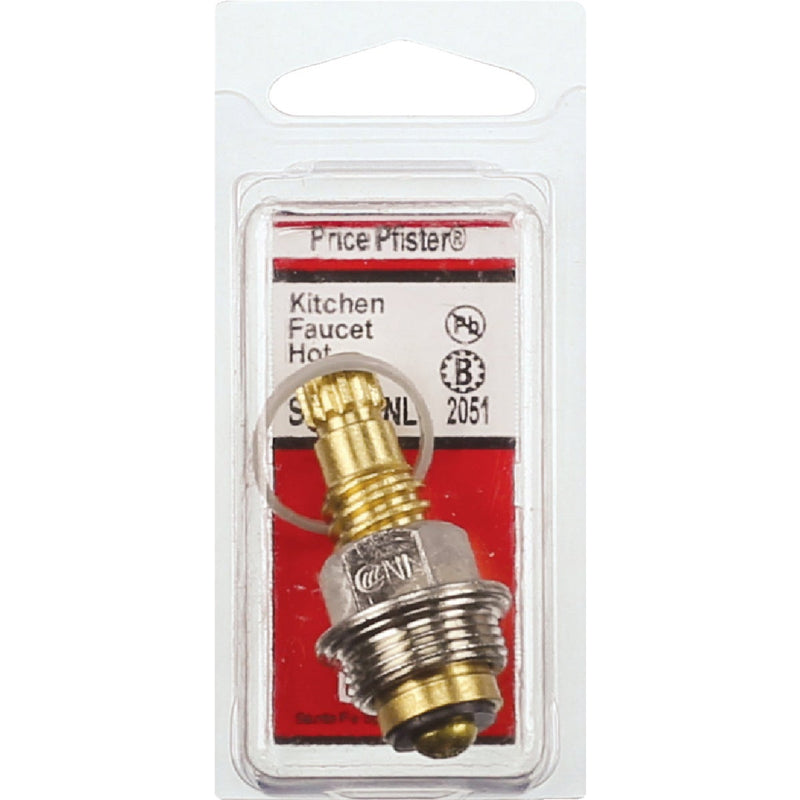 Lasco Hot Water Price Pfister No. 2051 or No. 2052 Faucet Stem