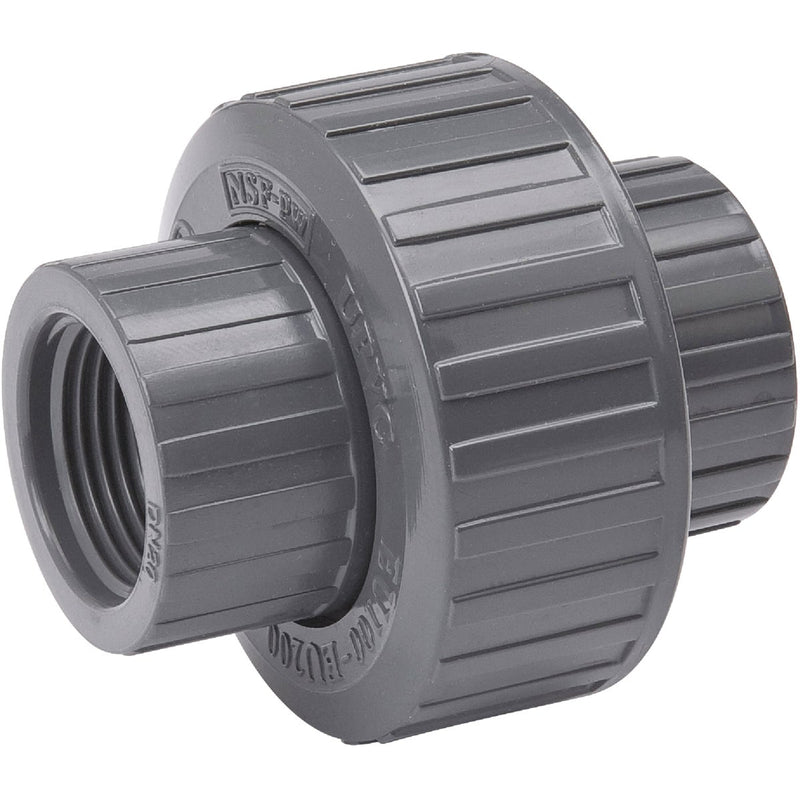 B&K 2 In. Threaded Schedule 80 PVC Union