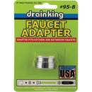 G. T. Water Female Faucet Adapter for Drain King, Brass