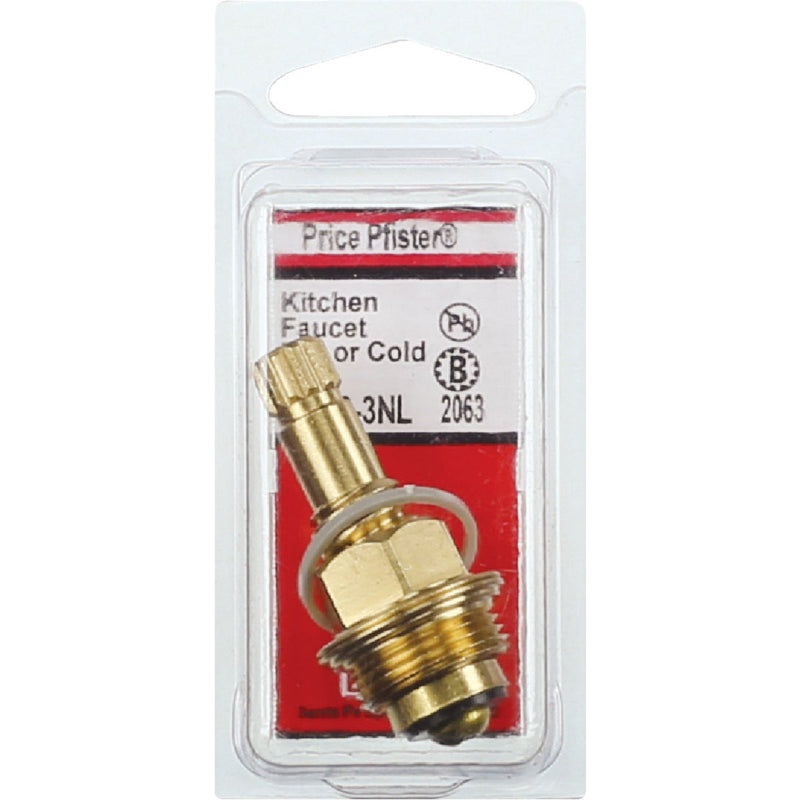 Lasco Hot/Cold Water Price Pfister No. 2063 Faucet Stem
