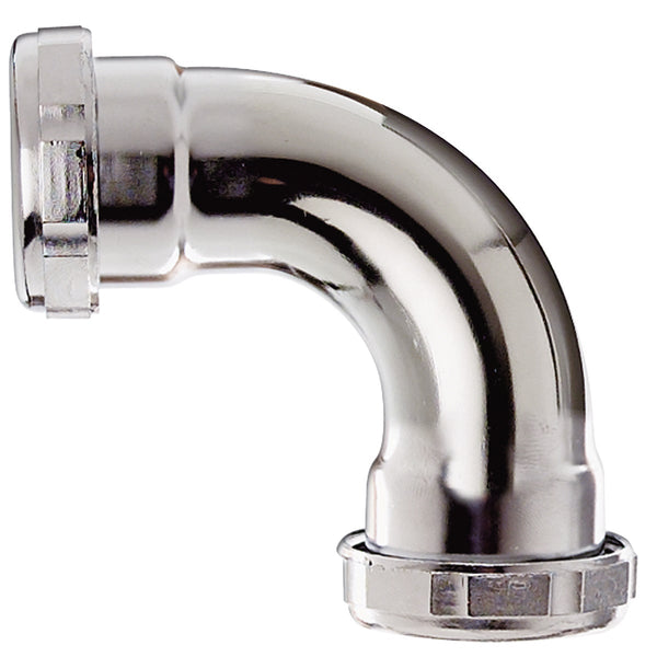Keeney 1-1/4 In. Chrome-Plated Elbow