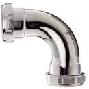 Keeney 1-1/2 In. Chrome-Plated Elbow