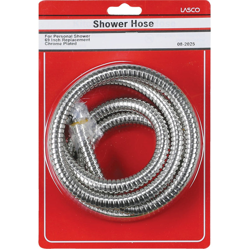 Lasco 69 In. Chrome  Stainless Steel Shower Hose