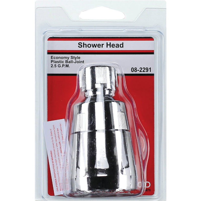 Lasco 1-Spray 1.8 GPM Fixed Shower Head, Chrome