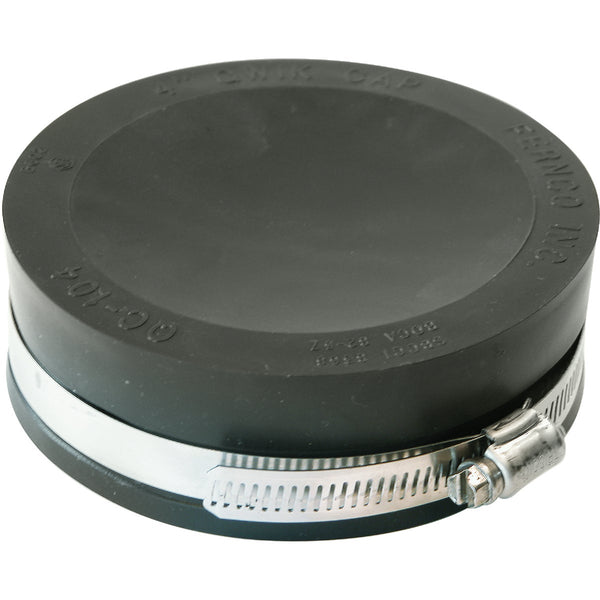 Fernco 6 In. Flexible Slip PVC Cap